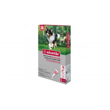 Advantix solutie antiparazitara pentru caini intre 10-25 kg, 1 pipeta