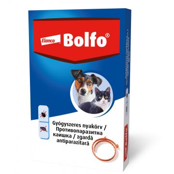 Bolfo Zgarda Antiparazitara Pisica & Caine, 38 cm Bolfo Zgarda Antiparazitara Pisica & Caine, 38 cm