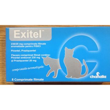 Exitel Cat Deparazitare Interna Pisici X 1 Tableta/Comprimat
