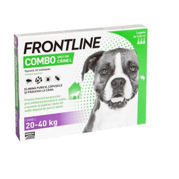 Frontline Combo L Dog Caine (20-40 KG) - 1 PIPETA Frontline Combo L Dog Caine (20-40 KG) - 1 PIPETA