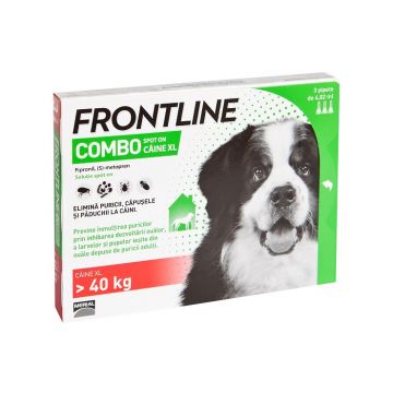 Frontline Combo XL Dog Caine (40-60 KG) - 1 PIPETA Frontline Combo XL Dog Caine (40-60 KG) - 1 PIPETA