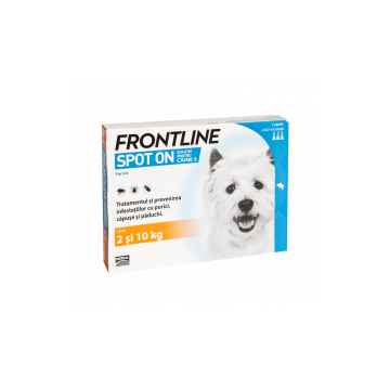 Antiparazitar caini Frontline Spot On S (2-10 kg), 1 pipeta