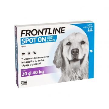 Frontline Spot On L Dog Caine (20-40 KG) - 1 PIPETA Frontline Spot On L Dog Caine (20-40 KG) - 1 PIPETA