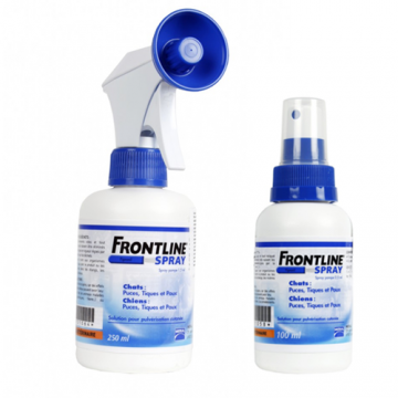 Solutie antiparazitara pentru caini Frontline Spray, 250 ml