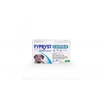 Antiparazitar extern pentru caini intre 20-40 kg Fypryst Combo L, 1 pipeta