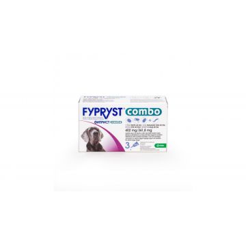 Antiparazitar extern pentru caini intre 40-60 kg Fypryst Combo Dog XL, 1 pipeta, EXPIRA 30.11.2025