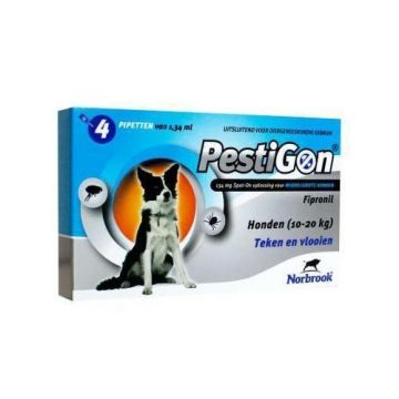 Antiparazitar caini Pestigon M (10-20 kg), 1 pipeta