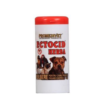 Pudra Antiparazitara Ectocid Herba 50 g Pudra Antiparazitara Ectocid Herba 50 g