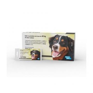Solutie antiparazitara, Fiprin Spot Dog XL, 3 x 4,02 ml