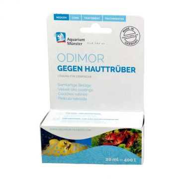 Tratament Aquarium Munster ODIMOR 20 ml pentru 800 l Fresh/Marin Tratament Aquarium Munster ODIMOR 20 ml pentru 800 l Fresh/Marin