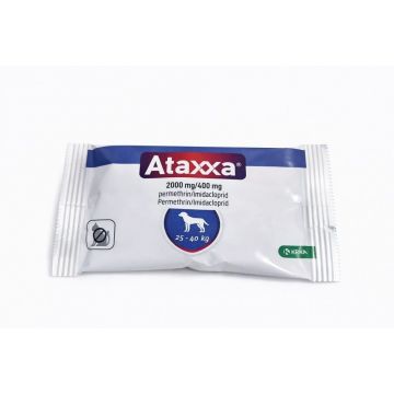 Ataxxa Dog, pipete antiparazitare pentru caini de talie mare, peste 25 kg/ 1 pipeta