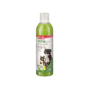 Beaphar VETOpure Sampon Antiparazitar Caini/ Pisici, 250 ml Beaphar VETOpure Sampon Antiparazitar Caini/ Pisici, 250 ml