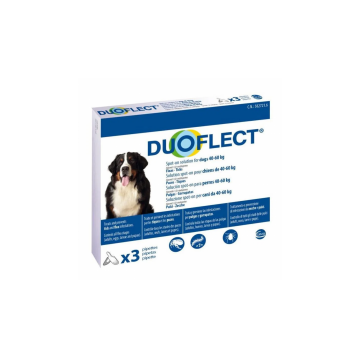 Antiparazitar extern pentru caini Douflect Dog XL (40-60 kg), 3 pipete