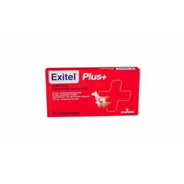 Deparazitare interna pentru caini Exitel Plus Flavour, 1 tableta