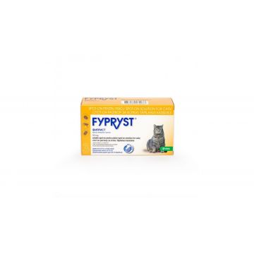 Fypryst Cat 50 mg, Cutie cu 3 Pipete