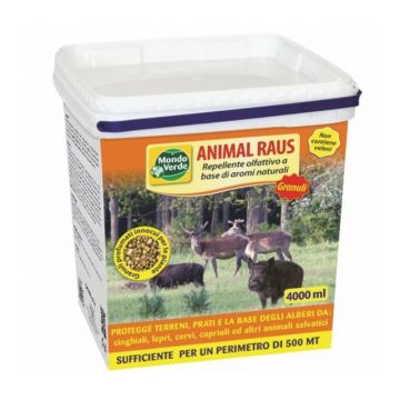 Granule repelente pentru animale salbatice, Mondo Verde, 4L