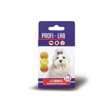 PCHEŁKA Profi-Lab Picaturi antipurici pentru caini 5-15 kg, 2x1.5ml, pe baza de ulei esential
