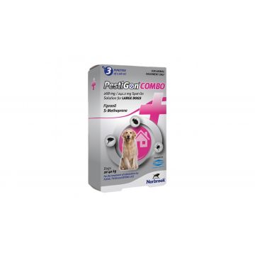Antiparazitar caini Pestigon Combo L (20-40 kg), 3 pipete